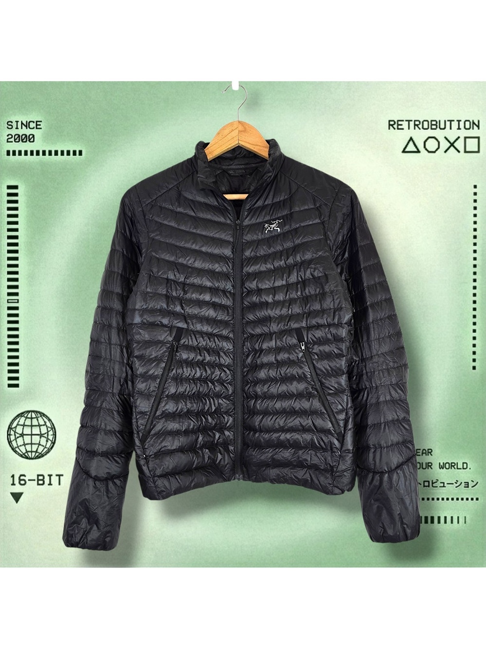 Arc'teryx Cerium SL Light Puffer Jacket Black Size S